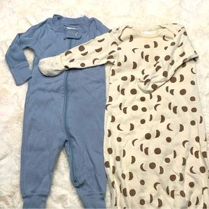 Hanna Andersson Organic Cotton Sleeper + One Piece Pajama - Set of TWO